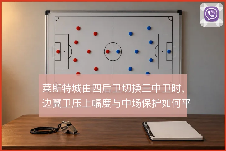 莱斯特城由四后卫切换三中卫时,边翼卫压上幅度与中场保护如何平衡